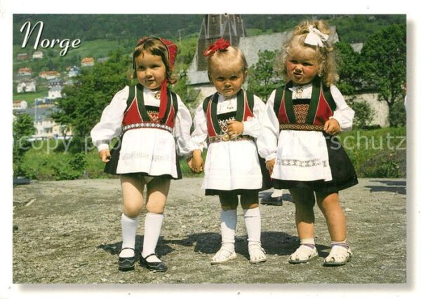 Trachten Norwegen Kinder