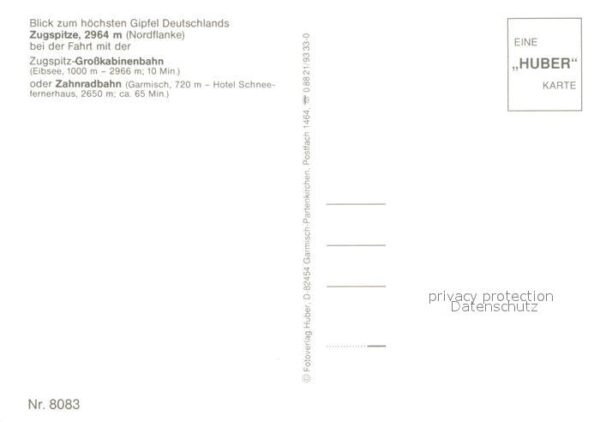 Zahnradbahn Seilbahn Zugspitze – Bild 2