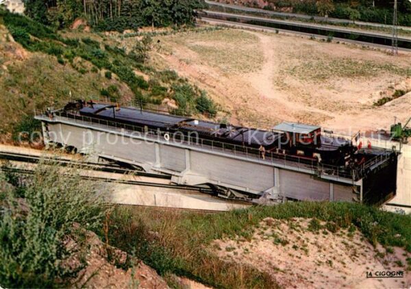 Schiffe Ships Navires Plan incline Transversal Saint-Louis-Ar