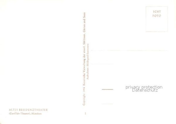 Theater Altes Residenztheater München – Bild 2