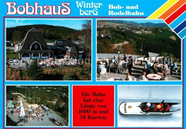 Bobsport Bob- und Rodelbahn Winterberg Bobhaus