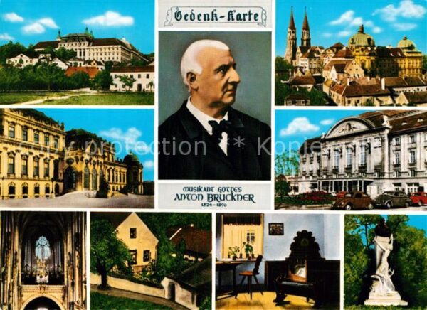 Komponist Anton Brückner Schloss Belvedere Wien K