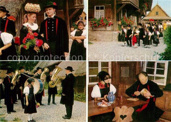 Trachten Schwarzwald Freilichtmuseum Vogtsbauernhof Gutach S