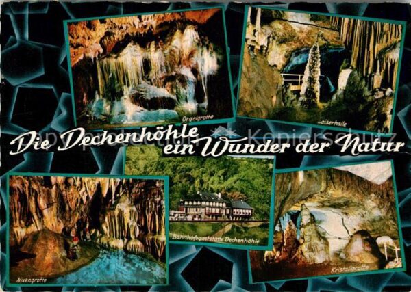 Hoehlen Caves Grottes Dechenhöhle Orgelgrotte Kaiserhalle Nix