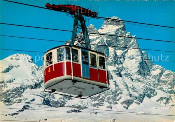 Seilbahn Cervinia Breuil Matterhorn