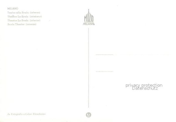 Theater Milano Teatro della Scala – Bild 2