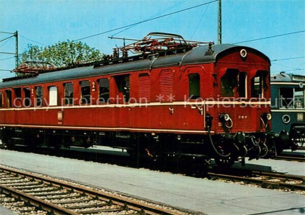 Eisenbahn Elektro-Triebwagen ET 85 07 Deutsche Bu