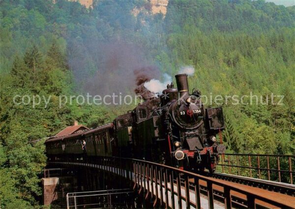 Lokomotive Eurovapor-Sonderzug Strategische Bahn W