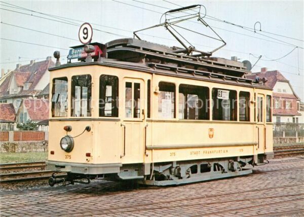 Strassenbahn Triebwagen Typ C Stadtwerke Frankfurt a
