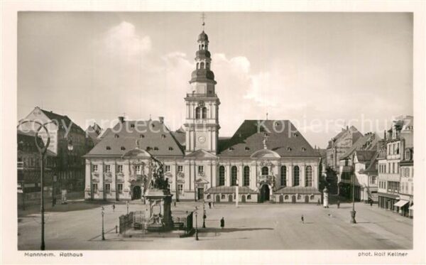 Mannheim Rathaus Marktplatz