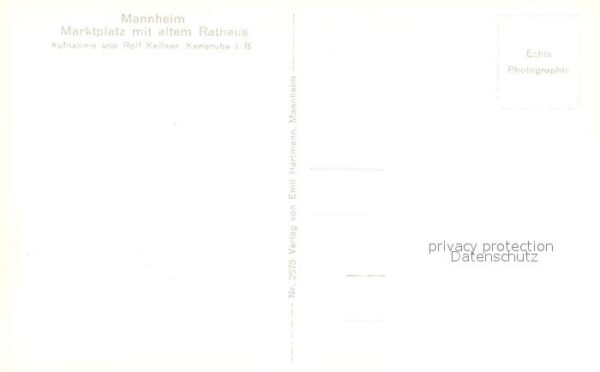 Mannheim Rathaus Marktplatz – Bild 2