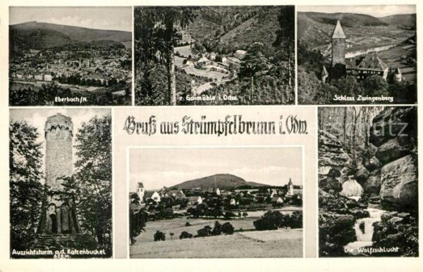 Struempfelbrunn Eberbach Gaimühle Schloss Zwingenberg A