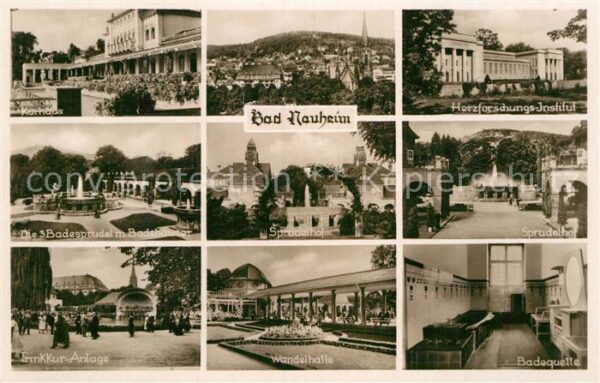 Bad Nauheim Kurhaus Herzforschungs Institut 3 Bades