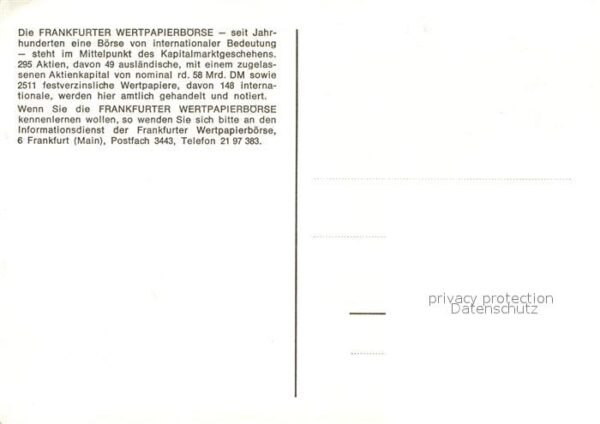 Frankfurt Main Wertpapierbörse – Bild 2