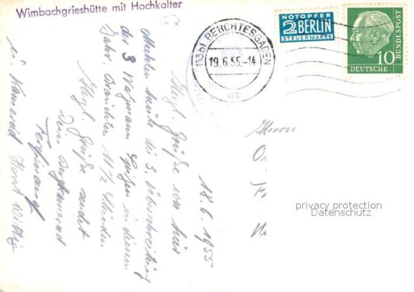 Wimbachgriess Huette mit Hochkalter – Bild 2