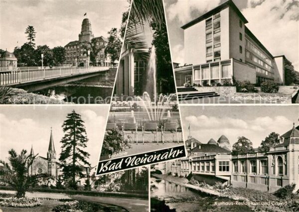 Bad Neuenahr-Ahrweiler Kurhotel Sanatorium Niederrhein Ev Kirc