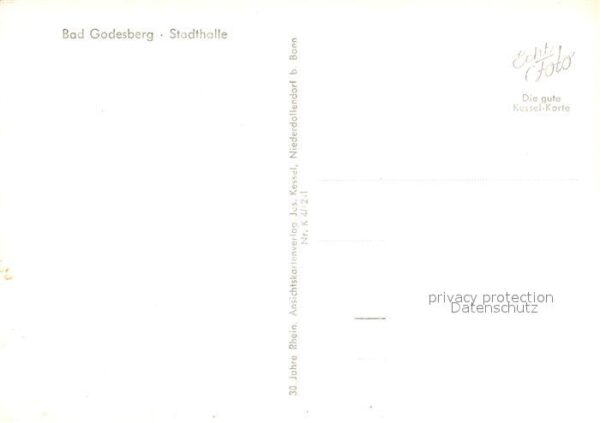 Bad Godesberg Stadthalle Fontäne Restaurant – Bild 2
