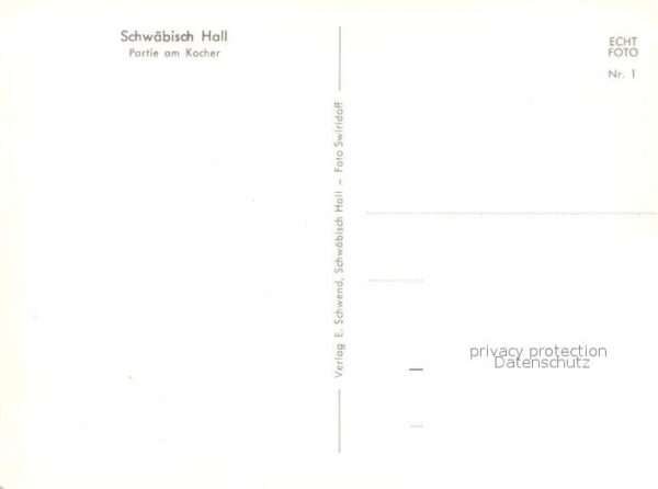 Schwaebisch Hall Partie am Kocher – Bild 2