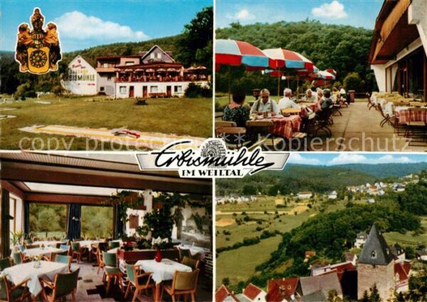 Neuweilnau Erbismühle Gasthof Pension Terrasse Gas