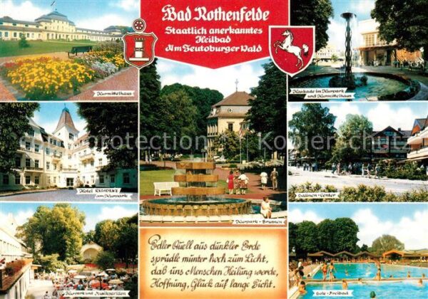 Bad Rothenfelde Kurmittelhaus Kaskade im Kurpark Hotel