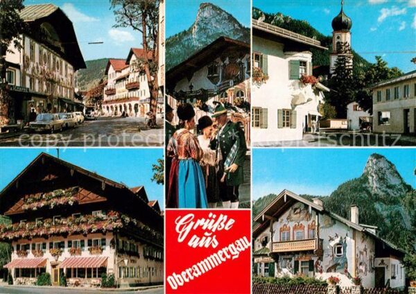Oberammergau Passionsspieldorf Motive