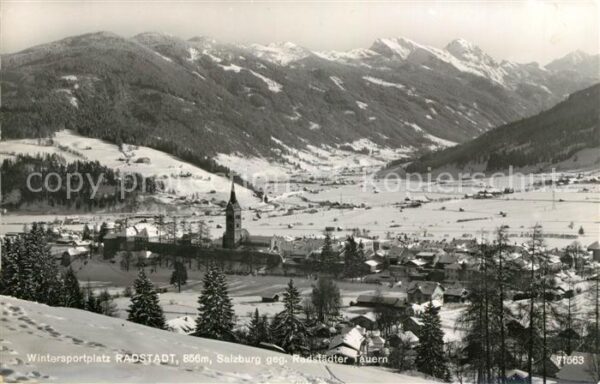 Radstadt mit Radstädter Tauern