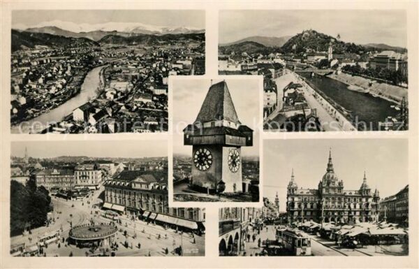 Graz Steiermark Teilansichten