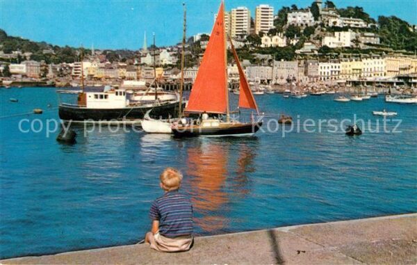 Torquay UK Hafenpartie