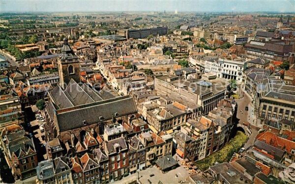 Utrecht Centrum Fliegeraufnahme