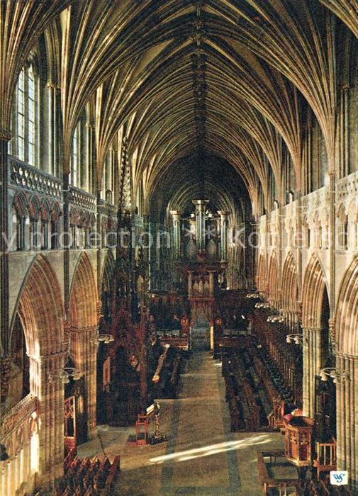 Exeter Cathedral Quire from East Window