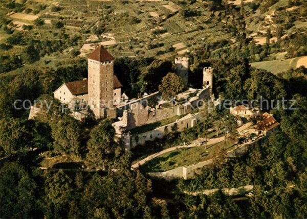 Heppenheim Bergstrasse Starkenburg Fliegeraufnahme