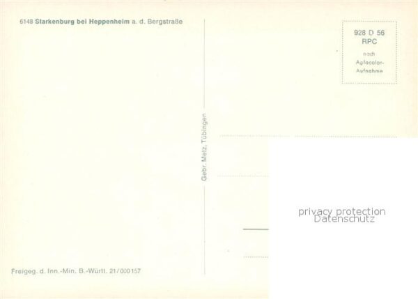 Heppenheim Bergstrasse Starkenburg Fliegeraufnahme – Bild 2