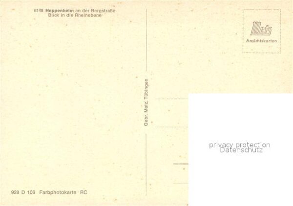 Heppenheim Bergstrasse Panorama – Bild 2