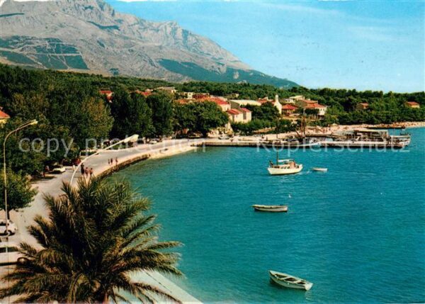 Baska Voda Promenade Panorama