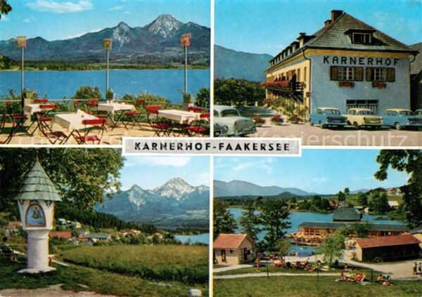 Egg Faakersee Karnerhof Bildstock Schwimmbad