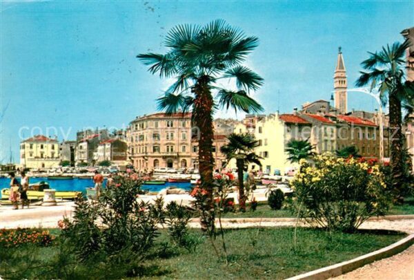 Rovinj Istrien Teilansicht