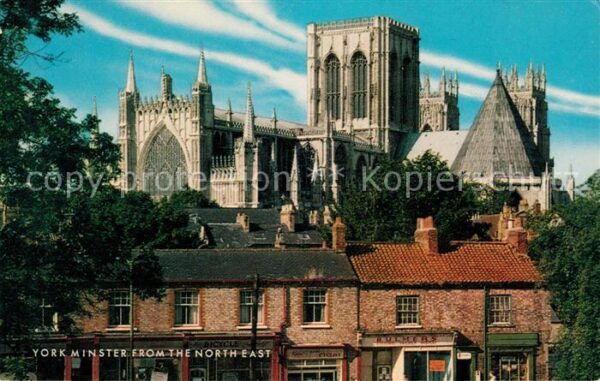 York UK Minster from the North East