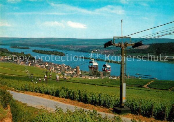 Ruedesheim Rhein Kabinenseilbahn