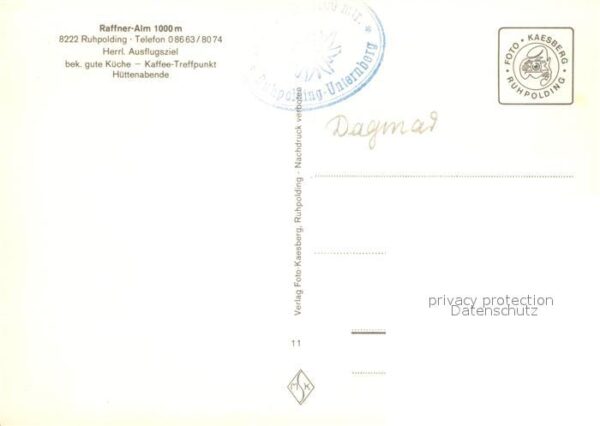 Ruhpolding Raffner Alm Gasträume Terrasse – Bild 2