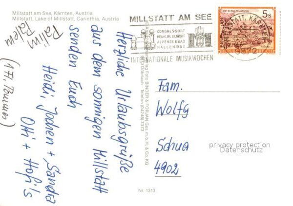 Millstatt Millstaettersee Panorama – Bild 2
