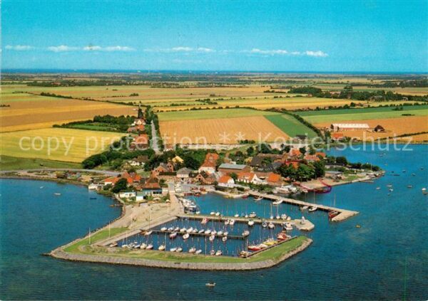 Insel Fehmarn Fliegeraufnahme mit Lemkenhafen