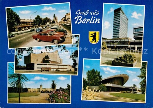 Berlin Kurfürstendamm Europa Center Philharmon
