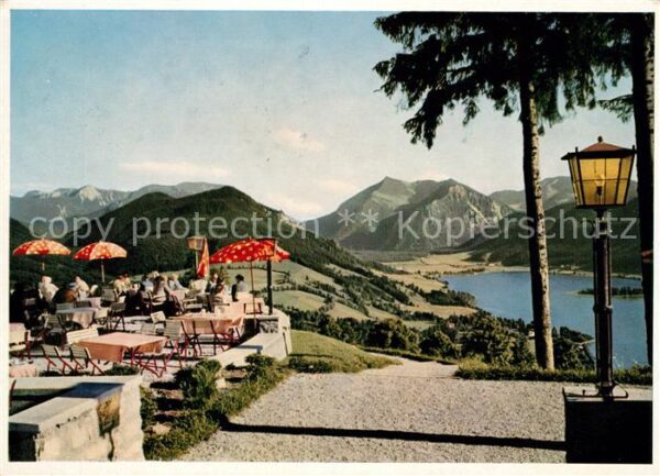 Schliersee Kurhotel Schliersbergalm Terrasse Brech