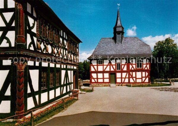 Neu-Anspach Kirche von Steffenberg Niederhörlen Sch