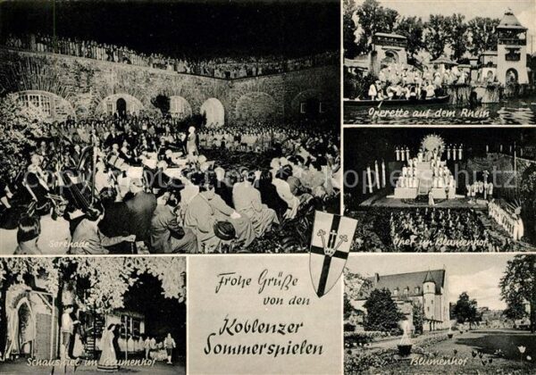 Koblenz Rhein Koblenzer Sommerspiele Serenade Schausp