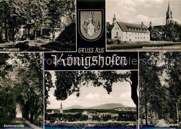 Koenigshofen Bad Mineralbad Melanchthon Schülerheim Kast