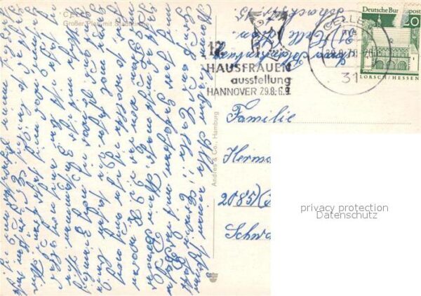 Celle Niedersachsen Grosser Planmit Stadtkirche – Bild 2