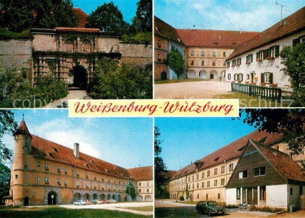 Weissenburg Bayern Wülzburg Details
