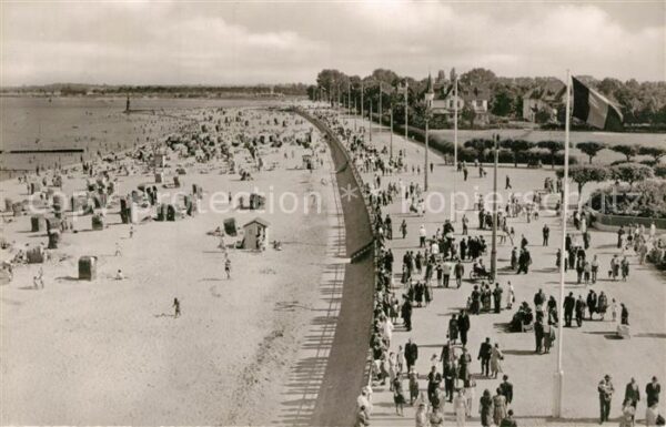 Travemuende Ostseebad Promenade Strand