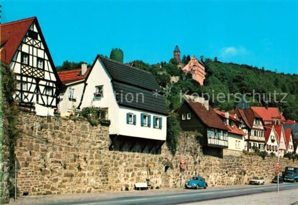 Hirschhorn Neckar Alte Stadtmauer